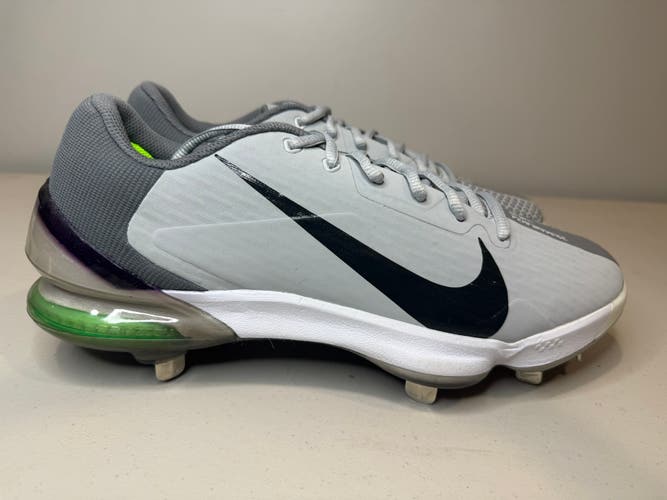 Size 11 Men’s Nike Force Air Zoom Trout 7 Pro Baseball Cleats Smoke Grey Green