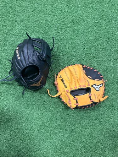 Mizuno Infield Training Glove Set