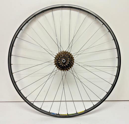 Vintage Mavic MA 40 6-Speed 36-Spoke Aluminum 700C Rear Wheel Performance Hub