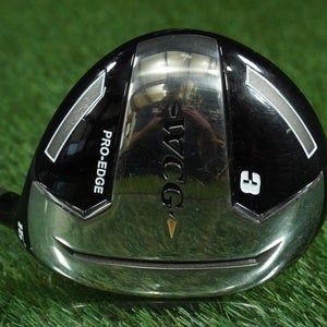 WARRIOR CUSTOM GOLF PRO-EDGE 3 WOOD FAIRWAY ACCUFLEX PRO LD RH 15 ~ LOOK!!