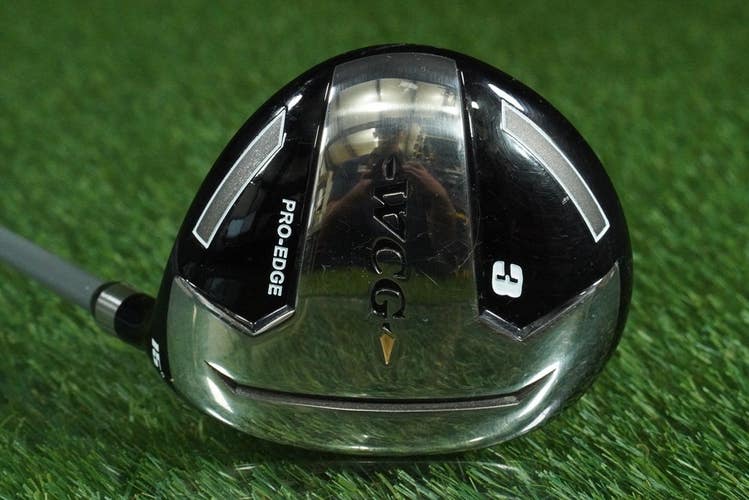 WARRIOR CUSTOM GOLF PRO-EDGE 3 WOOD FAIRWAY ACCUFLEX PRO LD RH 15 ~ LOOK!!