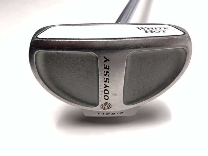 Odyssey White Hot 2-Ball Center Shaft Putter 35" SuperStroke Mid Slim 2.0 RH