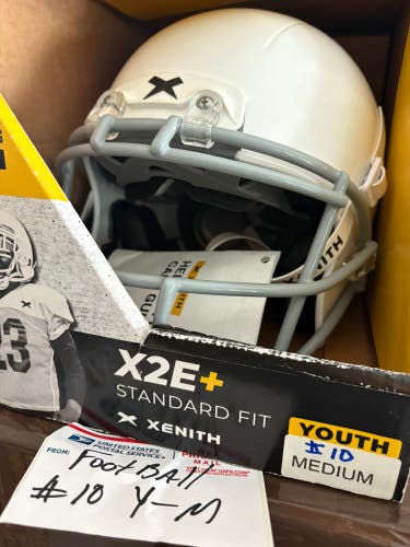 Medium Youth Xenith Helmet (New) football helmet