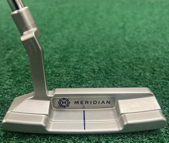 Meridian Charleston Blade Putter Right Hand 34" w/ Head Cover 370g USA MINT!