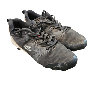 Used Rawlings BB CLEAT BB/SB Cleats Black Junior 05.5 11850-S000021507