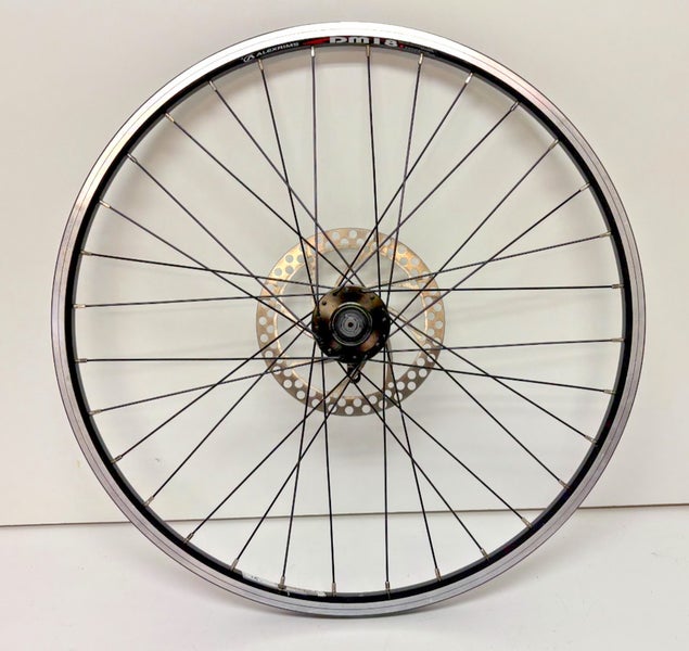 Alexrims DM18 32-Spoke Black Aluminum Disc Brake 24" Front Wheel Fast Shipping