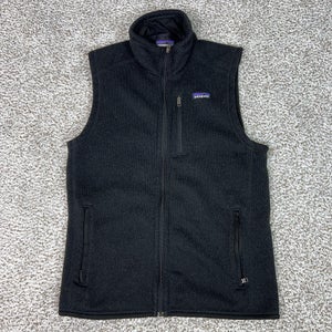 Patagonia Vest Mens Medium Better Sweater Fleece Full Zip Outdoors Hiking Top
