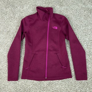 North Face Jacket Womens XS Purple Full Zip Stretch Outdoor Hiking Athletic Gorp