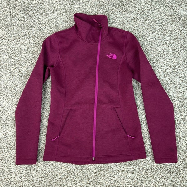 North Face Jacket Womens XS Purple Full Zip Stretch Outdoor Hiking Athletic Gorp