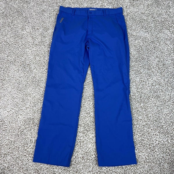 Nike Golf Pants Mens 36x32 Blue Tour Performance Dri Fit Lightweight Comfort