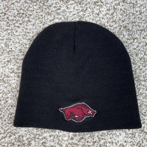 Arkansas Razorbacks Hat Cap Knit Beanie One Size NCAA Football Mens College