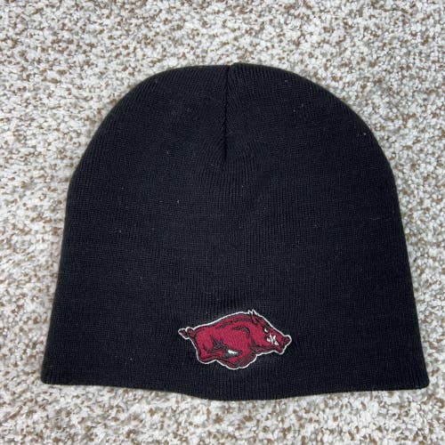 Arkansas Razorbacks Hat Cap Knit Beanie One Size NCAA Football Mens College