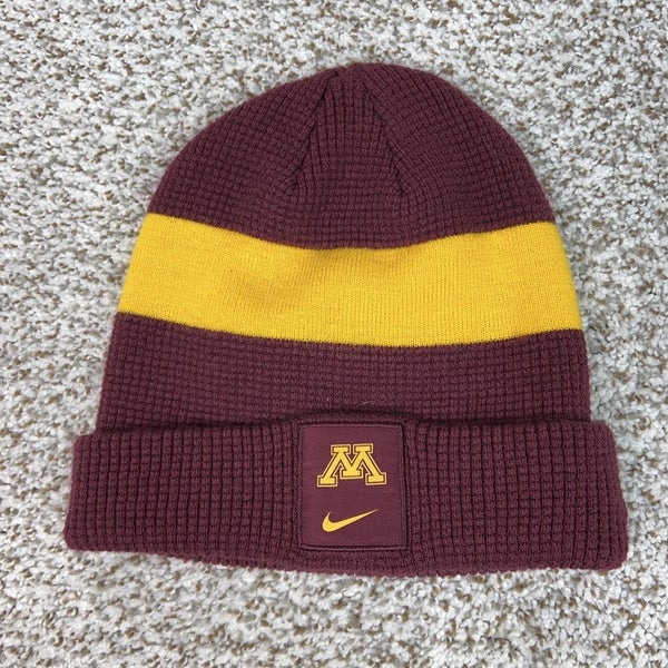 Minnesota Golden Gophers Hat Cap Knit Beanie One Size NCAA Football Nike