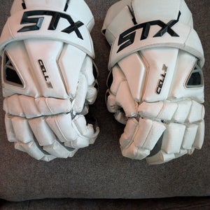STX Cell IV Lacrosse Gloves Medium (Used)