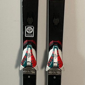 Kid's Nordica 164cm Racing Dobermann GSJ Skis With Marker Comp 10 Bindings (Used) (501A)