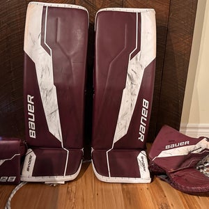 2025 34" Bauer Supreme Shadow Regular Goalie Full Set Pro Stock (Used)