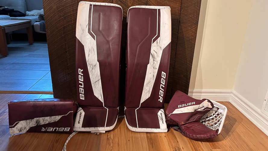 2025 34" Bauer Supreme Shadow Regular Goalie Full Set Pro Stock (Used)