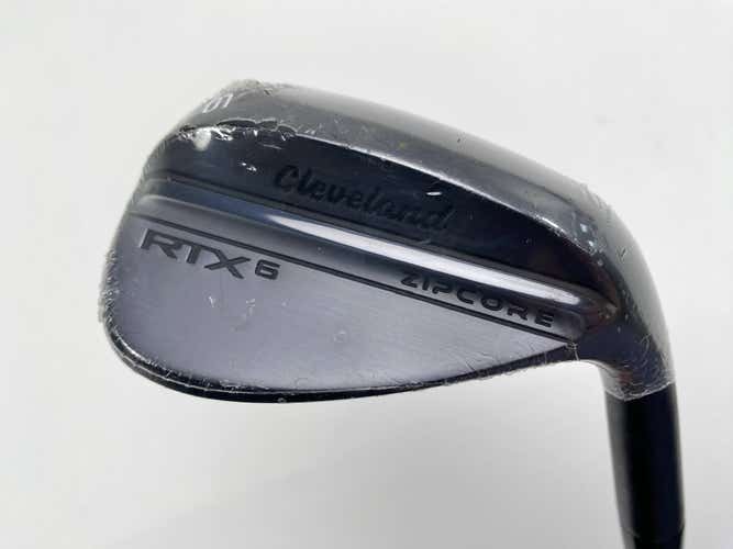 Cleveland RTX 6 ZipCore Black Satin Wedge 56* 10 True Temper DG Spinner TI RH