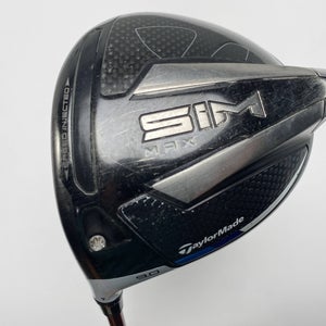 TaylorMade SIM MAX Driver 9* Fujikura Ventus Red 5R Regular Graphite Mens LH