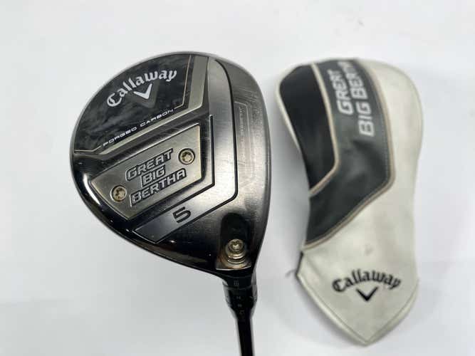 Callaway Great Big Bertha 23 5 Fairway Wood 18* Mamiya Helium 4F2 Senior RH HC