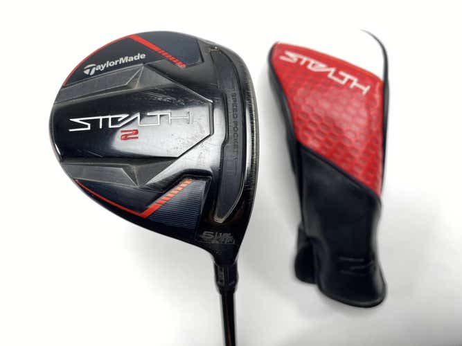 TaylorMade Stealth 2 5 Fairway Wood 18* Fujikura Ventus Red TR 5-A Senior RH HC