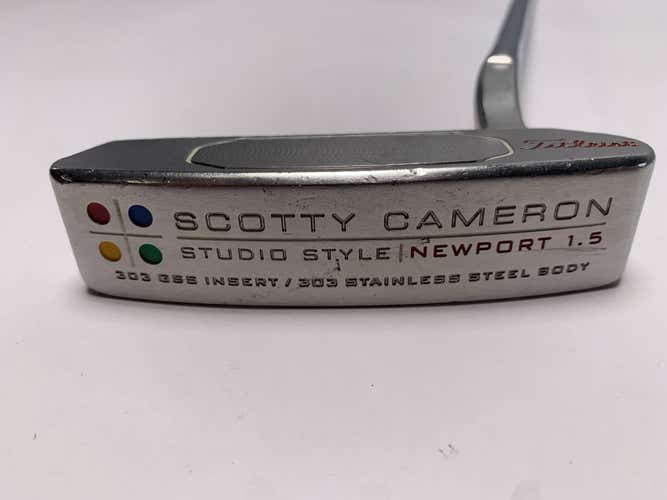 Scotty Cameron Studio Style Newport 1.5 Putter 35.25" Mens RH