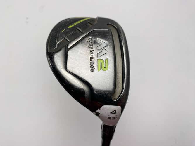 TaylorMade M2 2017 4 Hybrid 22* REAX 55g Senior Graphite Mens RH