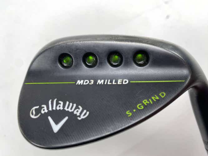 Callaway MD3 Milled Black S-Grind Wedge 56*10 KBS Tour Extra Stiff Steel Mens RH
