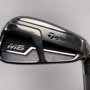 TaylorMade M6 Single 6 Iron True Temper XP 100 R300 Regular Steel Mens RH