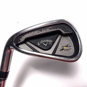 Callaway X2 Hot Single 7 Iron True Temper Speed Step 85 Regular Steel Mens LH