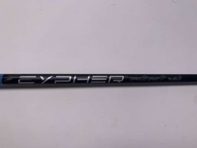 Project X Cypher 4.0 40g Ladies Graphite Driver Shaft 43.25"-Callaway
