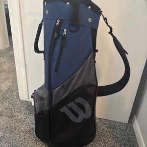 Blue Wilson Cart Bag (New)