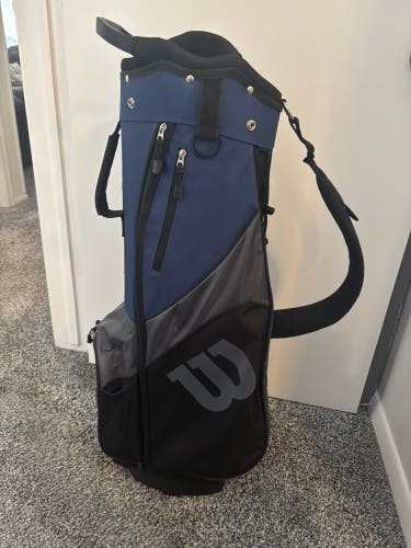 Blue Wilson Cart Bag (New)