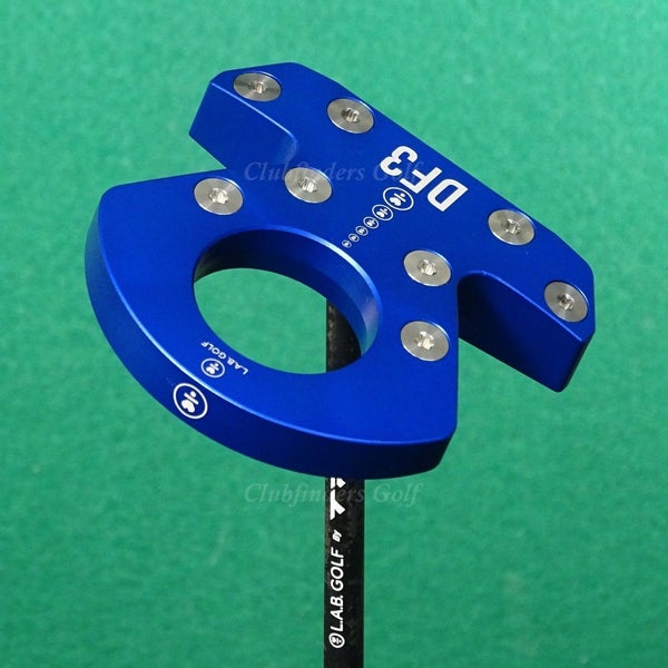 LAB Golf DF3 Custom Blue 35" Mallet Putter LAB x TPT Shaft  w/ Super Stroke & HC
