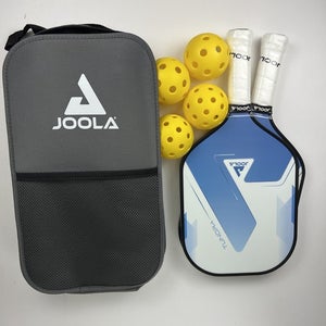 Joola Tundra Pickleball Paddles SET With 4 Pickleballs And Carrying Case