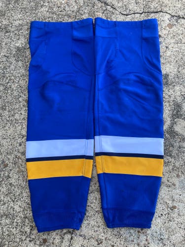 FANATICS EDGE Pro Stock St Louis Blues Kevlar Backed Socks 73912
