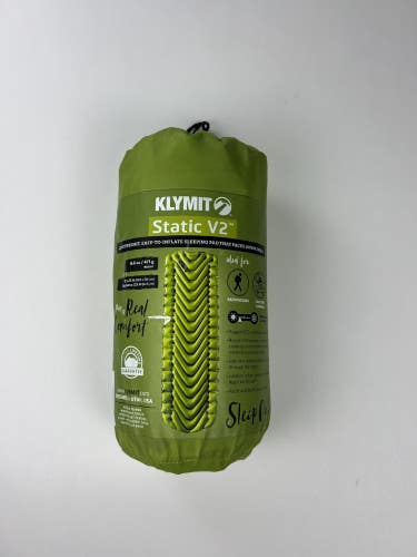 Klymit Static V2 sleeping pad (inflatable); 16.6 oz