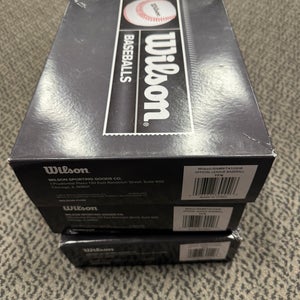 Wilson Baseballs 12 Pack 3 Dozen A1030