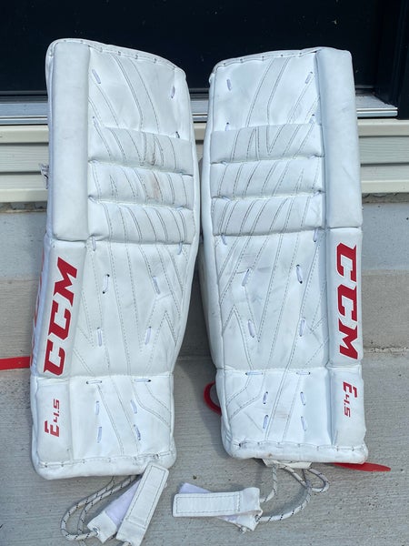 20" CCM Eflex 4.5 Goalie Leg Pads (Used)
