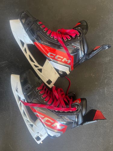 2024 CCM JetSpeed FT6 Pro Hockey Skates Wide Width 10 (Used)