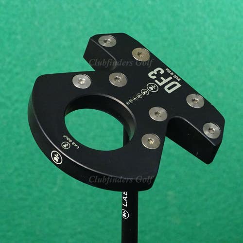 LAB Golf DF3 Custom Black 34" CS Mallet Putter LAB Golf x ACCRA Black w/ HC