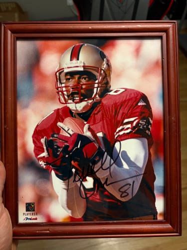 Terrell Owen’s San Francisco 49ers autographed photo