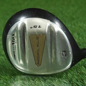 NICKLAUS AIRMAX 3 WOOD 35-S FAIRWAY FUJIKURA SG PRO GRAPHITE REGULAR LEFT LH 15