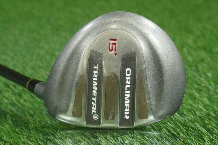 ORLIMAR TRIMETAL 3 WOOD FAIRWAY HARRISON BORON GOLD GRAPHITE SHAFT RH 15