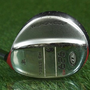 WISHON GOLF 929 HS 5 WOOD STEEL FAIRWAY S2S GRAPHITE REGULAR FLEX RH 18 ~ LOOK!