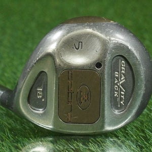 COBRA GRAVITY BACK 5 WOOD FAIRWAY AIRWEIGHT GRAPHITE REGULAR FLEX RH 18 ~ LOOK!