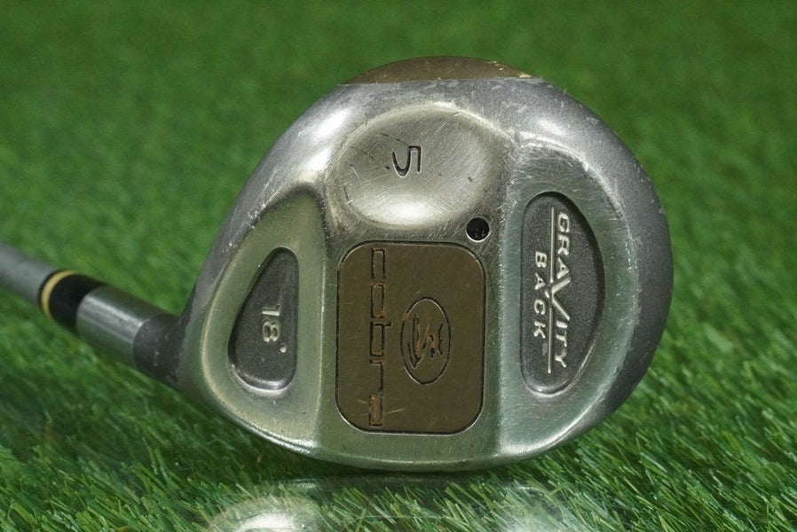 COBRA GRAVITY BACK 5 WOOD FAIRWAY AIRWEIGHT GRAPHITE REGULAR FLEX RH 18 ~ LOOK!