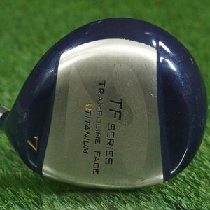 TF SERIES TRAMPOLINE FACE 7 WOOD TITANIUM FAIRWAY GRAPHITE ACCUFLEX PRO LD RH