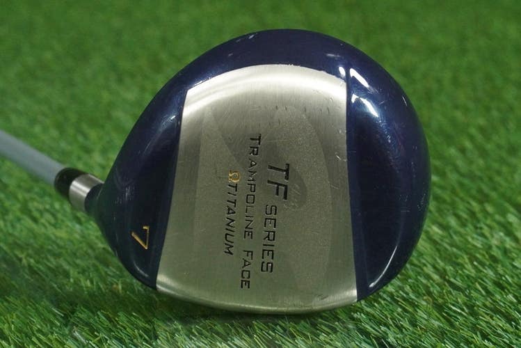TF SERIES TRAMPOLINE FACE 7 WOOD TITANIUM FAIRWAY GRAPHITE ACCUFLEX PRO LD RH