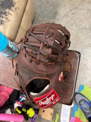 Rawlings Heart of the Hide RH First Base Mitt 13" (Used) Timberglaze DCT